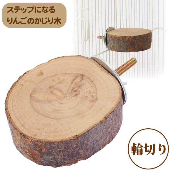 Amazon.co.jp: リーフ りんごの木 極細枝 40g 国産 かじり木