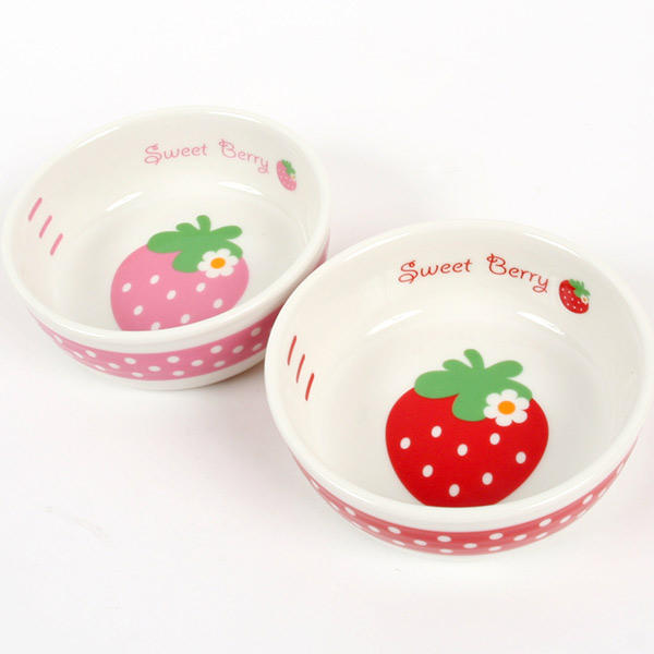 PP】フードディッシュ イチゴ（9436）【食器】【フードボウル